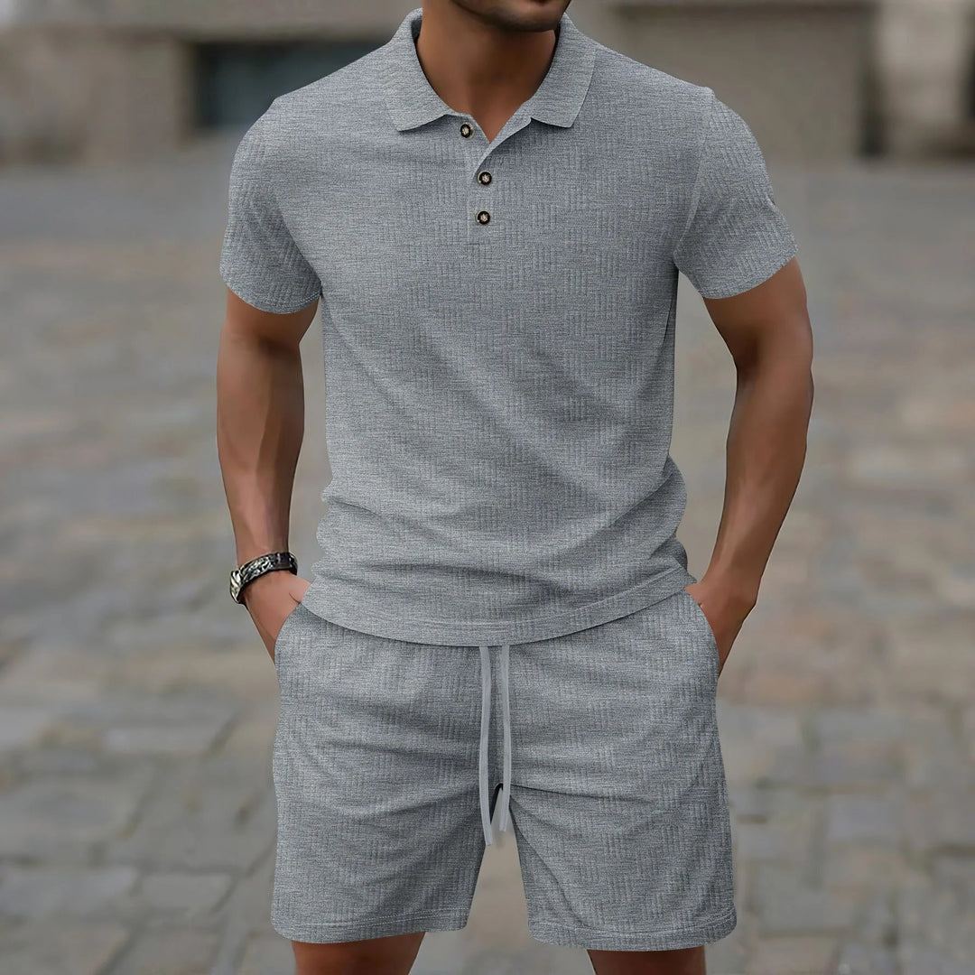 Jonas | Modisches Polo Set Herren Freizeit Chic