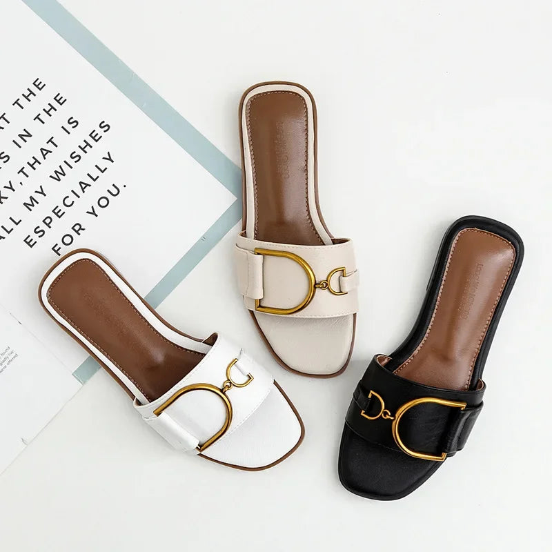 Jaqueline Slip On Sandalen für Komfort und femininen Stil