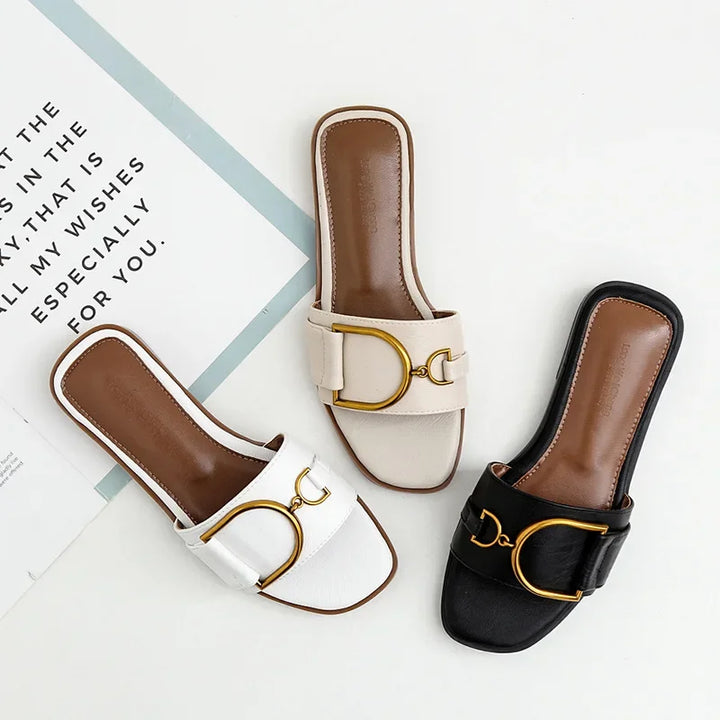 Jaqueline Slip On Sandalen für Komfort und femininen Stil
