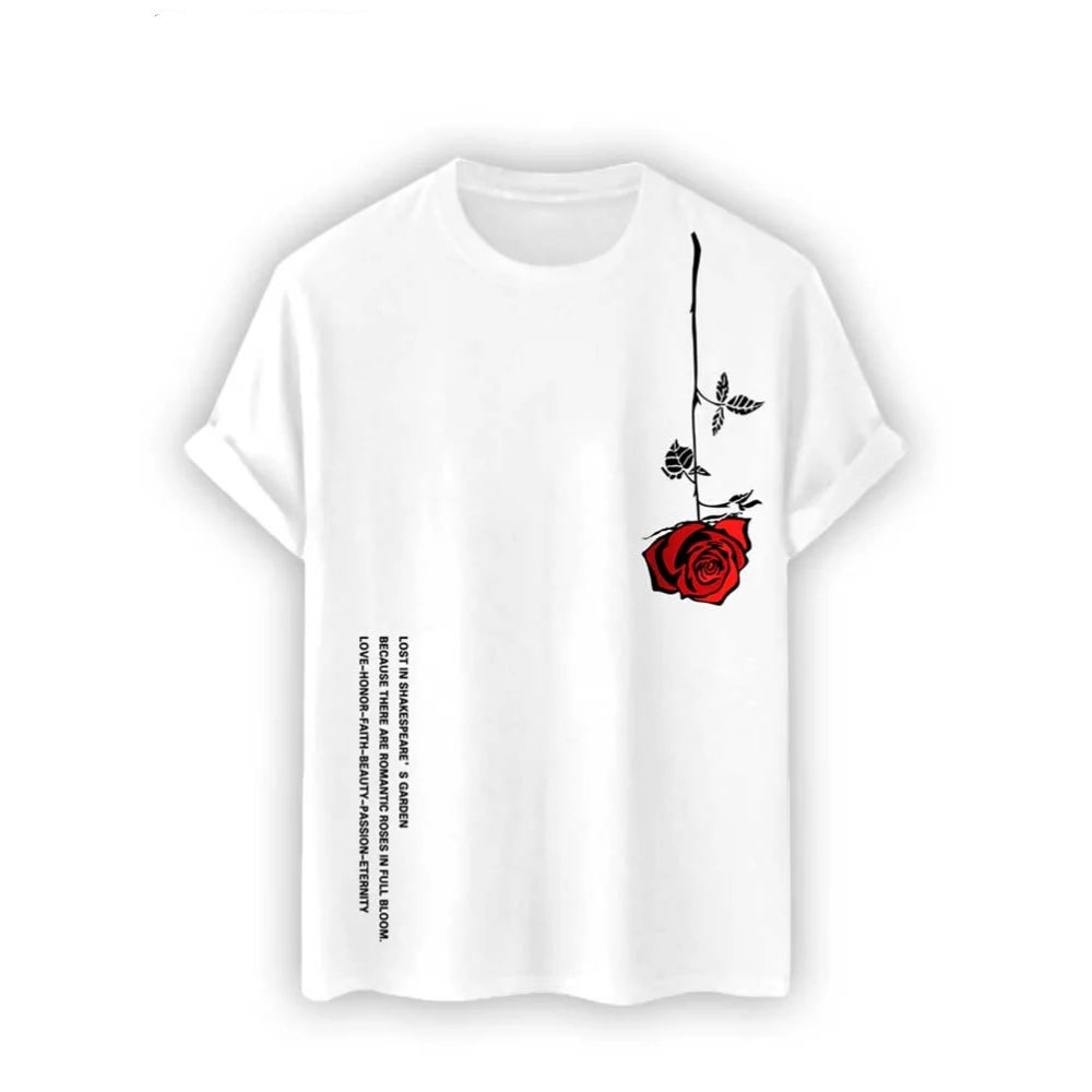 Grafik-T-Shirt LaRose" für Männer mit kreativem Print