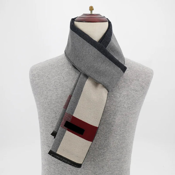 Luxury | Kariertes Accessoire für Männer – eleganter Schal