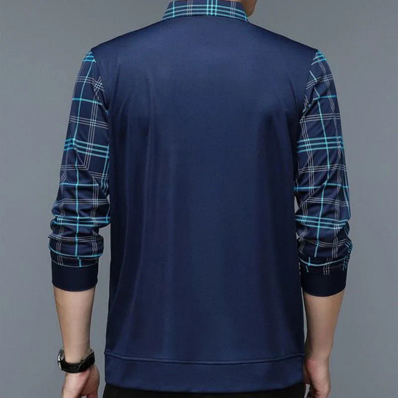 Montgomery | Langärmeliges Herren-Poloshirt mit Stil
