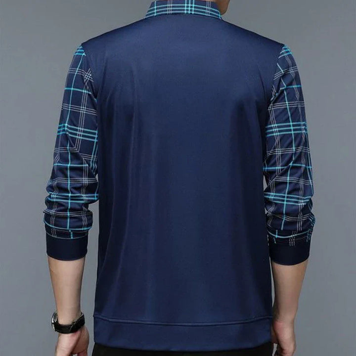 Montgomery | Langärmeliges Herren-Poloshirt mit Stil