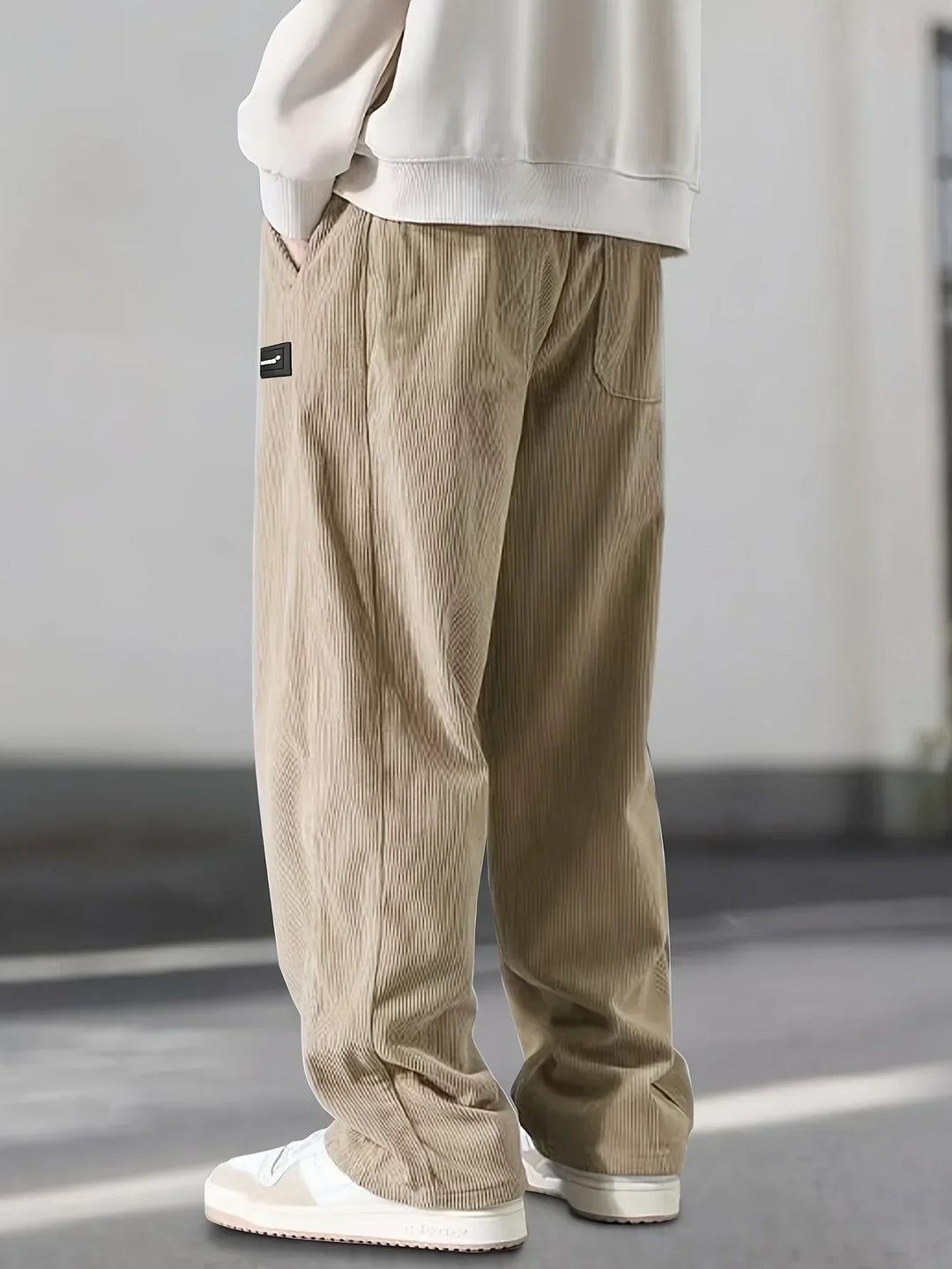 Anton | Locker geschnittene Cordhose Herren lässig