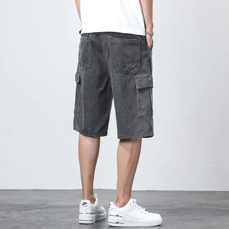Sedona Denim Cargo | Shorts mit praktischen Taschen für den Sommer