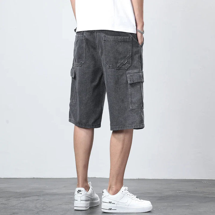 Sedona Denim Cargo | Shorts mit praktischen Taschen für den Sommer