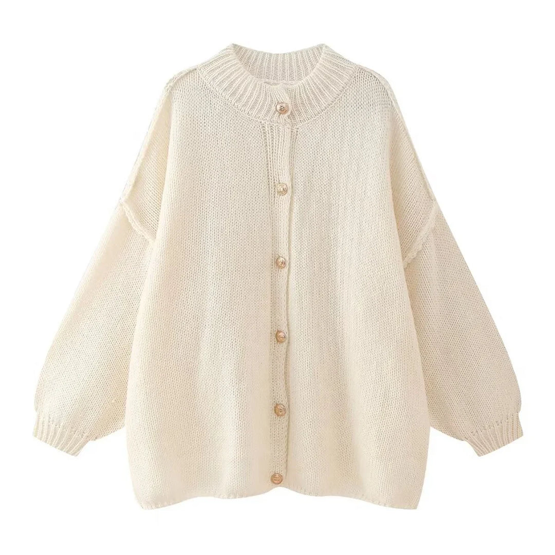 Amelie | Strickjacke aus Wolle mit bequemer Passform