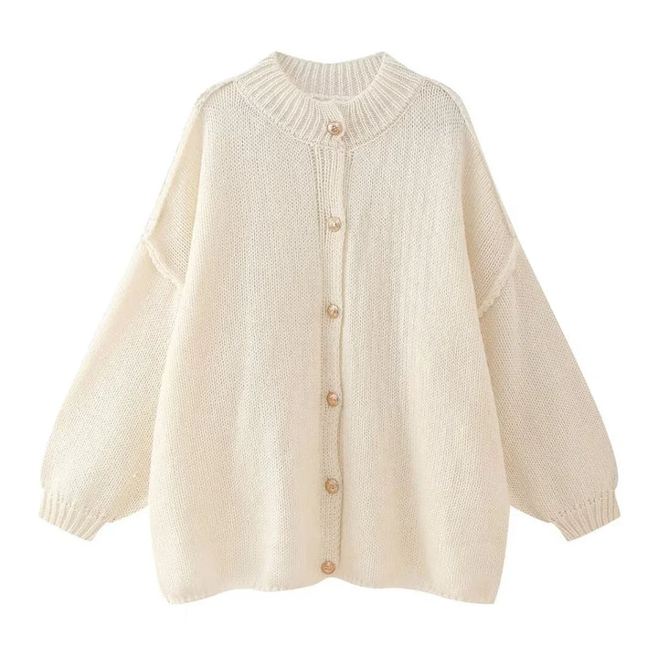Amelie | Strickjacke aus Wolle mit bequemer Passform