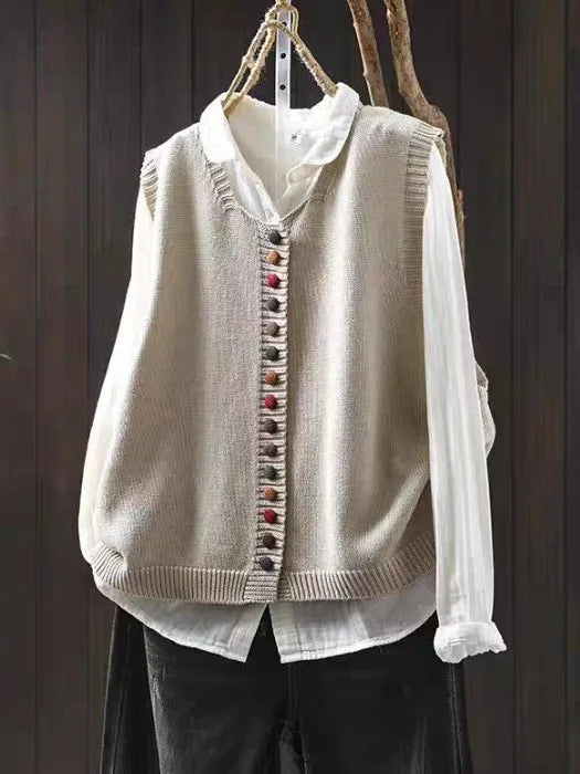 Victoria | Modische Strickweste mit zeitlosem Stil