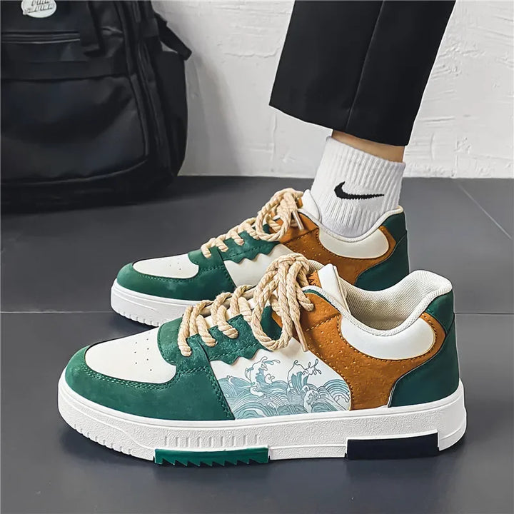 Anders | Atmungsaktive Turnschuhe mit Schnürsenkeln