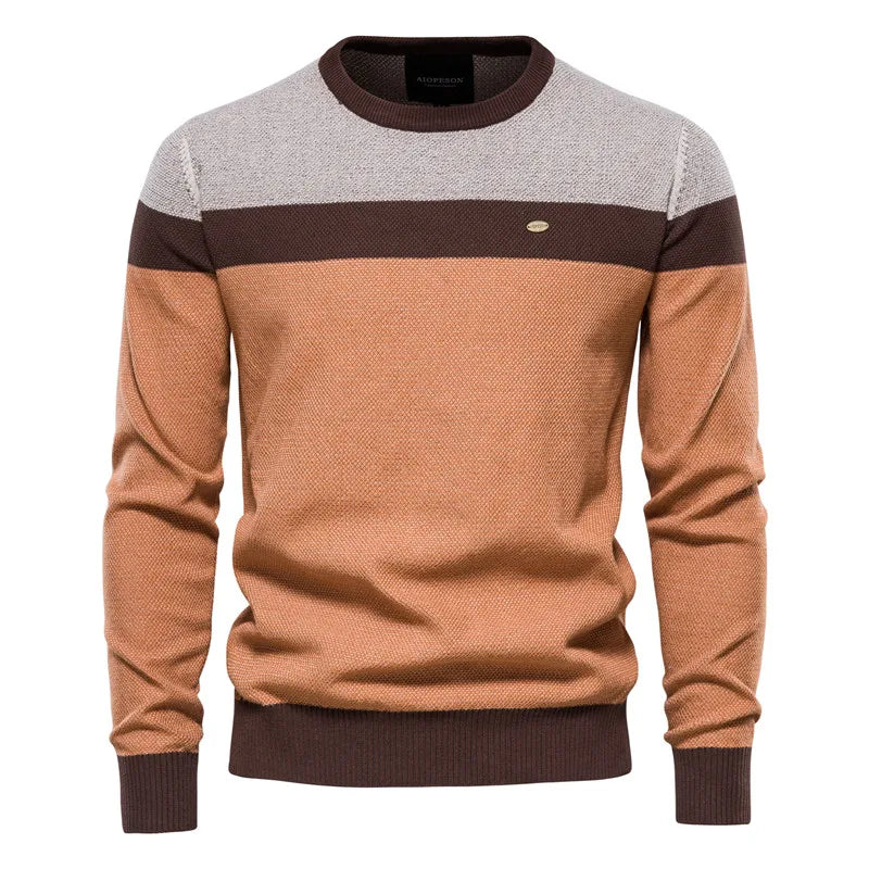 Simon | Robuster Herrenstrickpullover für jede Saison