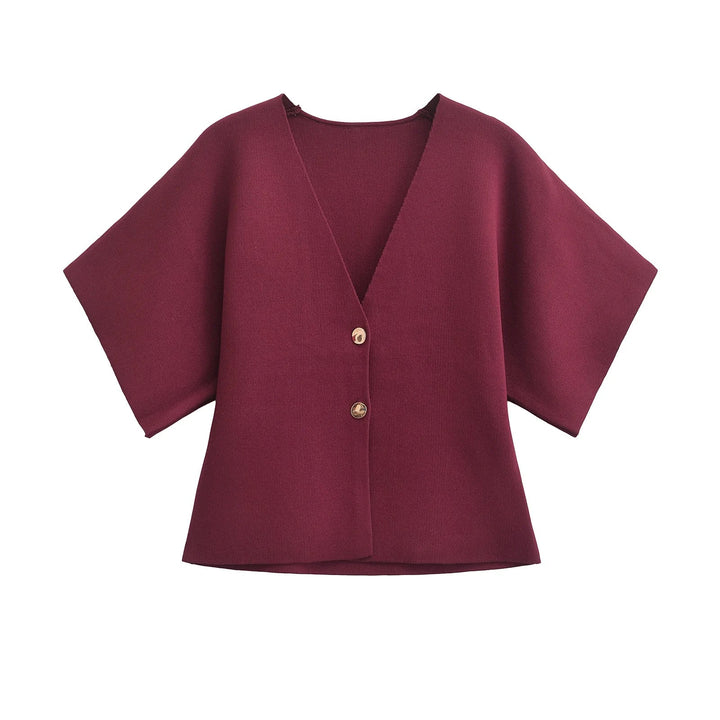 Lina | Minimalistische Bluse mit Knopfleiste