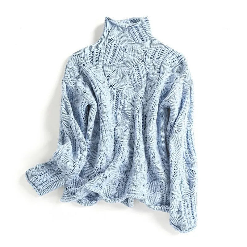 Elara | Warmer Damenstrickpullover mit Stil