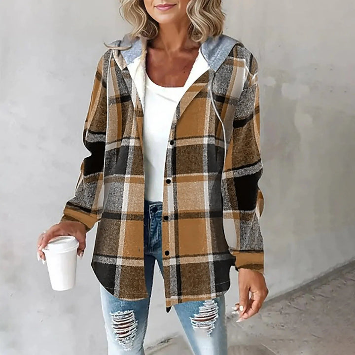 Martina | Wärmende Herbstjacke mit Stehkragen