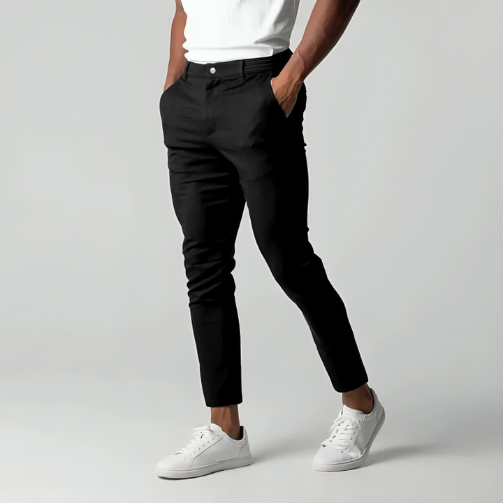 Alvin | Herren-Chinohose mit elastischem Bund