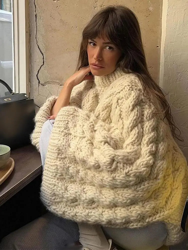 Oversized | Bequemer Strickpullover für den Alltag