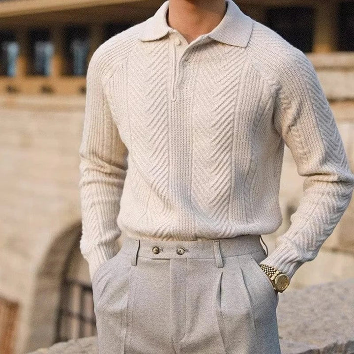 Renoir Polopullover mit klassischem Schnitt für Herren