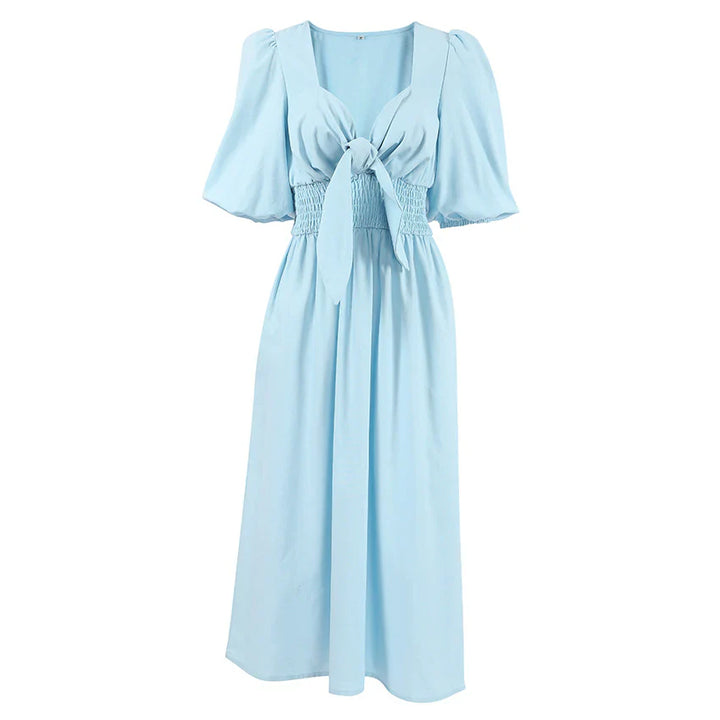 Smygur | Blaues Laternenkleid für besondere Anlässe