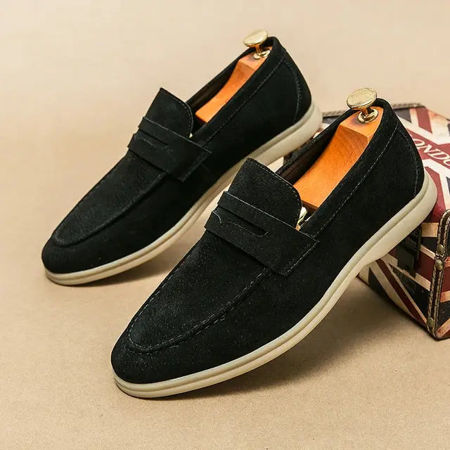 Aiden | Lässige Herren Loafers mit Schnürverschluss