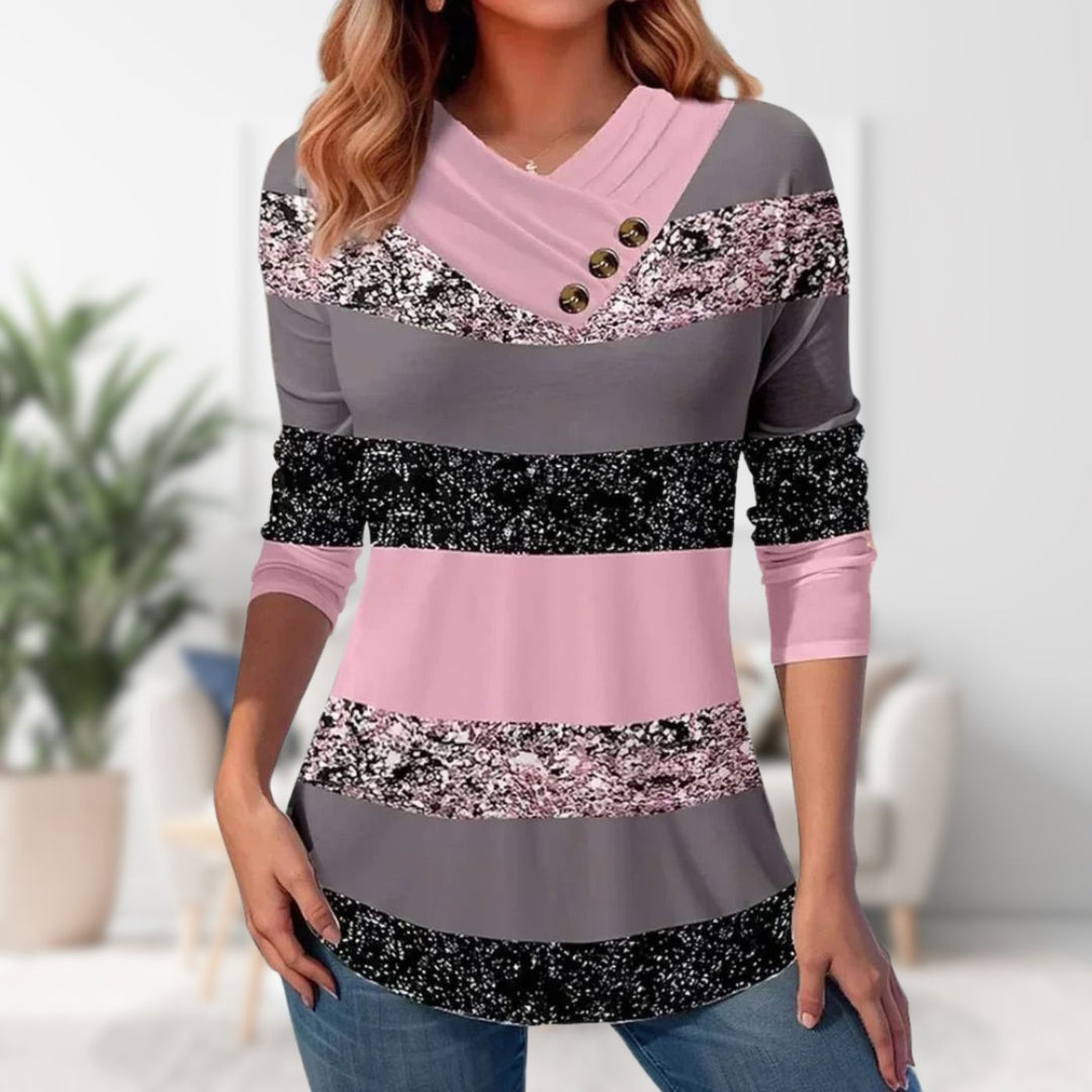 Sophia | Stylischer Pullover mit V-Ausschnitt