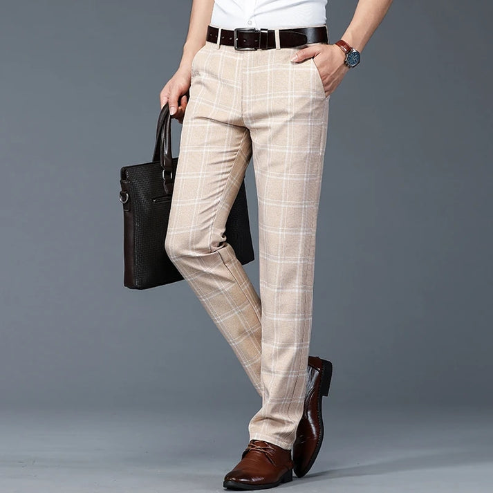 James | Karierte Hose im modernen Casual-Stil