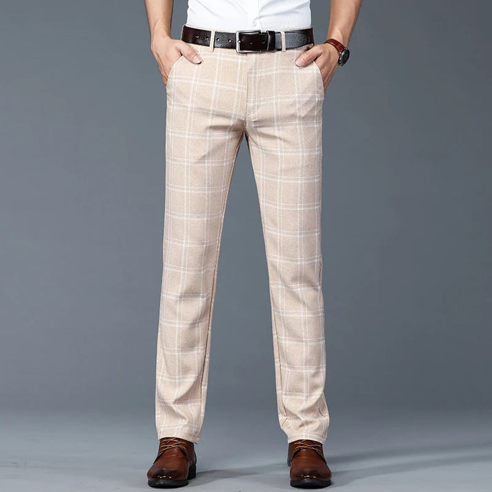 James | Karierte Hose im modernen Casual-Stil