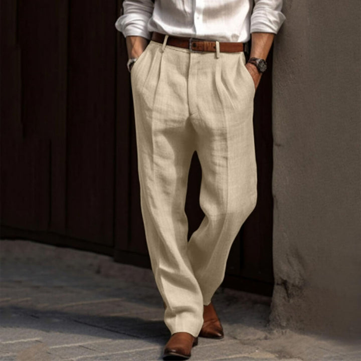 Felix | Herren Faltenhose in modernem Design