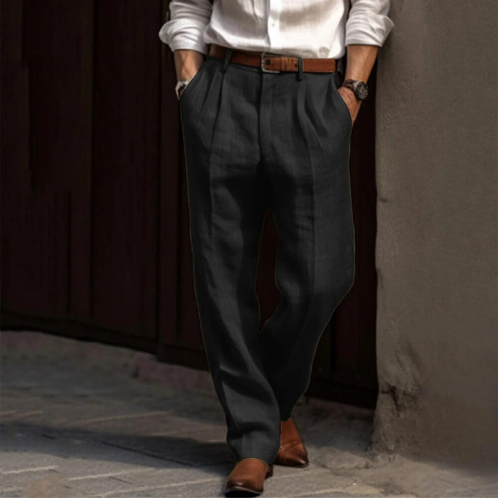 Felix | Herren Faltenhose in modernem Design