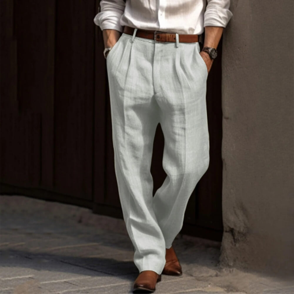 Felix | Herren Faltenhose in modernem Design
