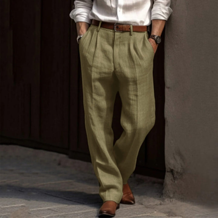 Felix | Herren Faltenhose in modernem Design