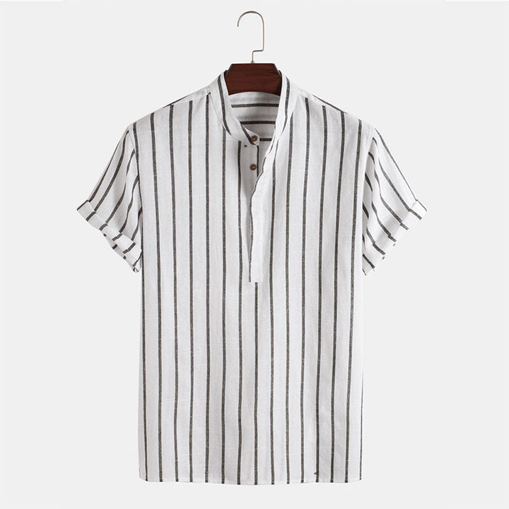 Santorini Sommer Shirt für mediterrane Sommerstimmung