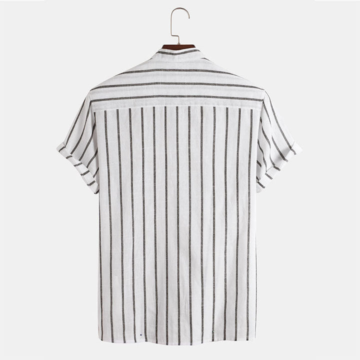 Santorini Sommer Shirt für mediterrane Sommerstimmung
