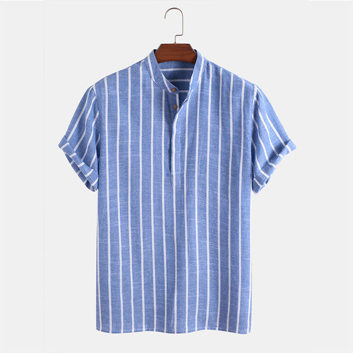 Santorini Sommer Shirt für mediterrane Sommerstimmung