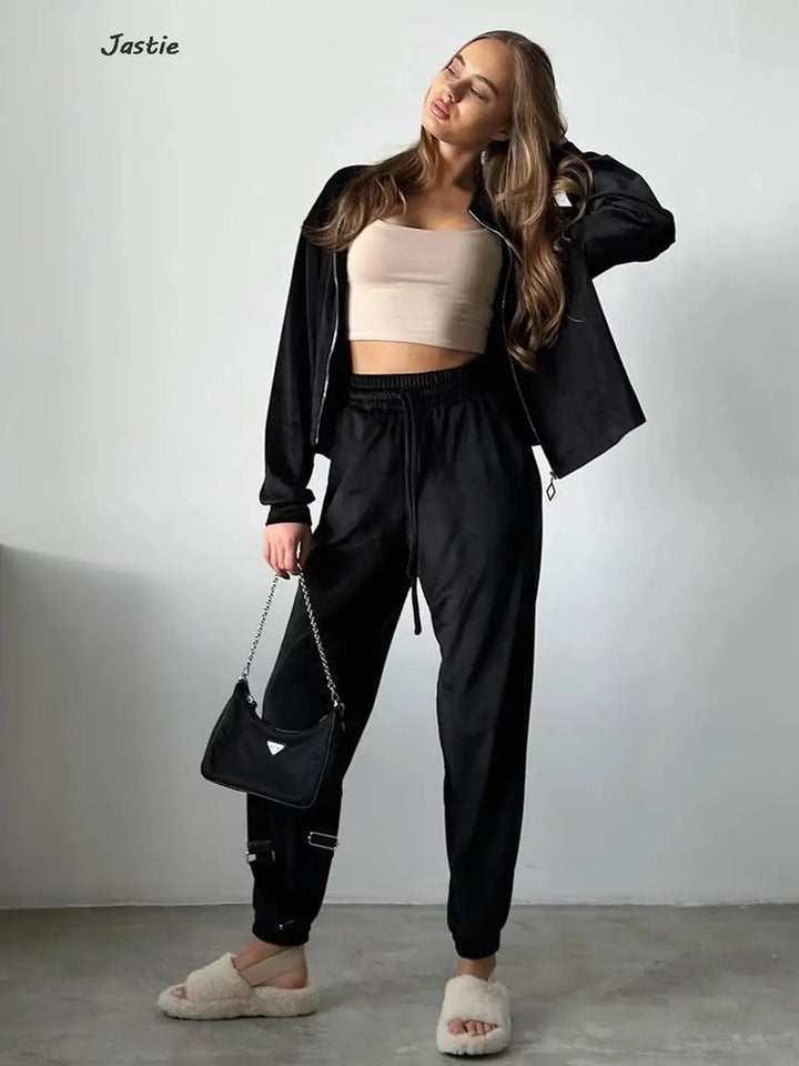 Modea Urban Chic Lounge Set mit weichem Stretchstoff