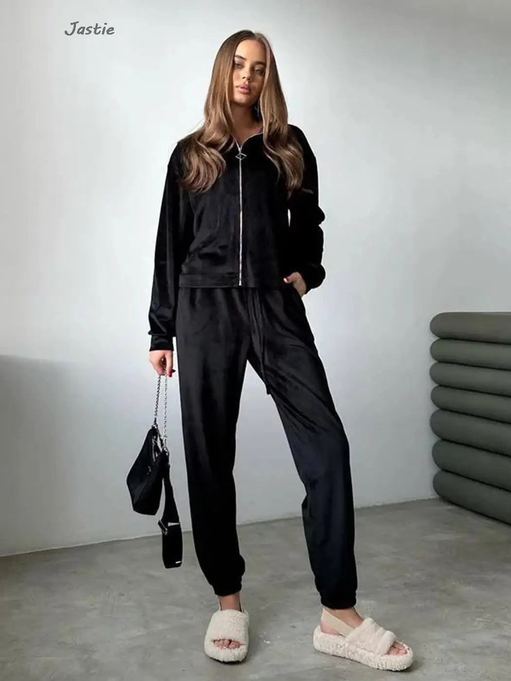 Modea Urban Chic Lounge Set mit weichem Stretchstoff