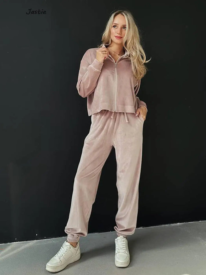 Modea Urban Chic Lounge Set mit weichem Stretchstoff