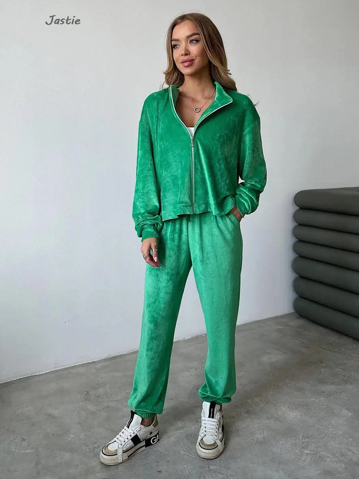 Modea Urban Chic Lounge Set mit weichem Stretchstoff
