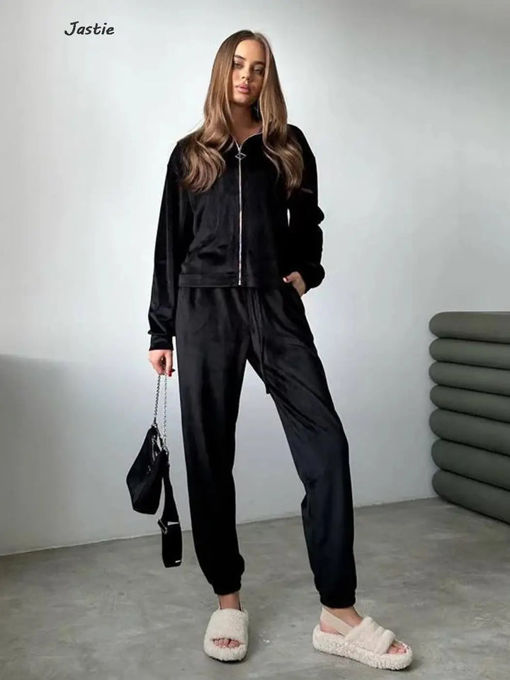 Modea Urban Chic Lounge Set mit weichem Stretchstoff