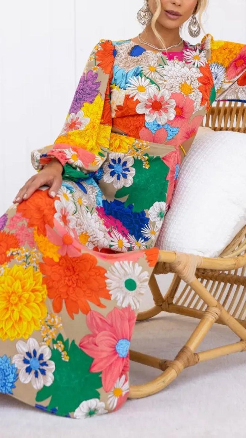 Marlea Modisches Blumenkleid für sonnige Tage