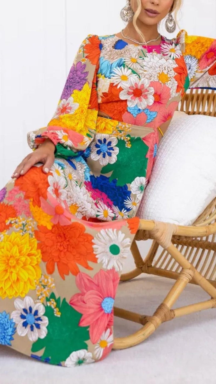 Marlea Modisches Blumenkleid für sonnige Tage