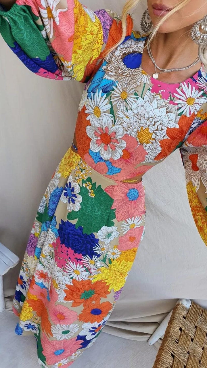 Marlea Modisches Blumenkleid für sonnige Tage