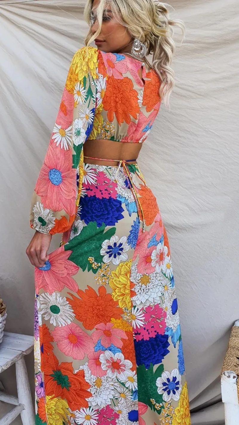 Marlea Modisches Blumenkleid für sonnige Tage