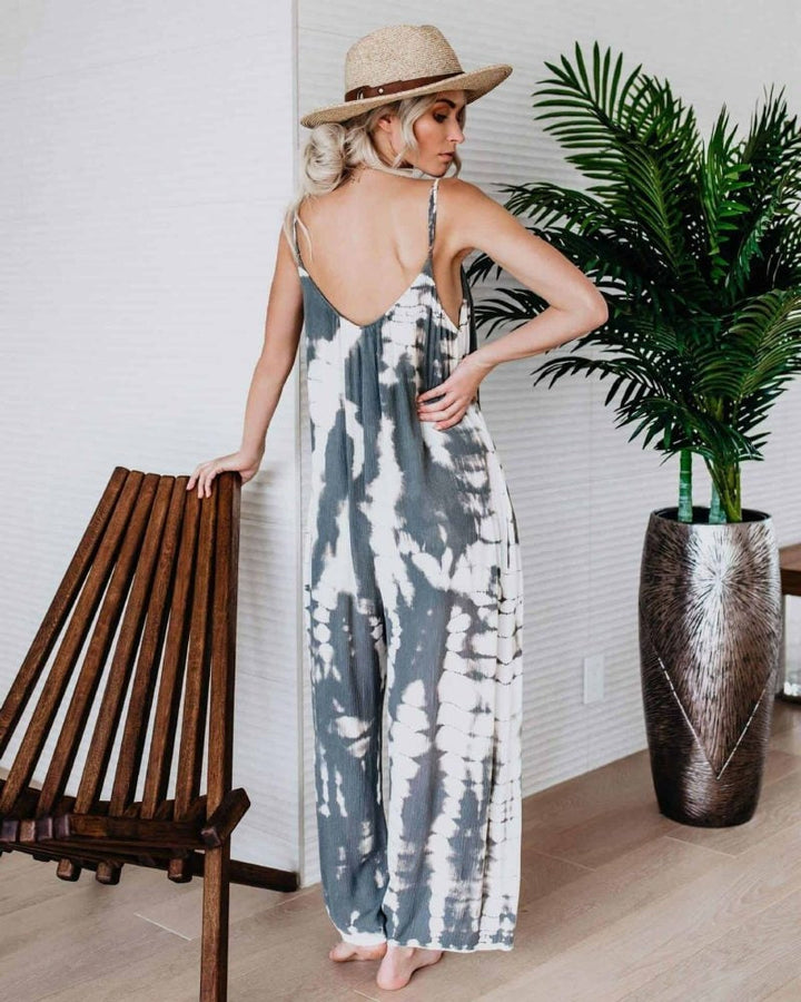 ARIA | Stylischer Tie-Dye Overall für Damen