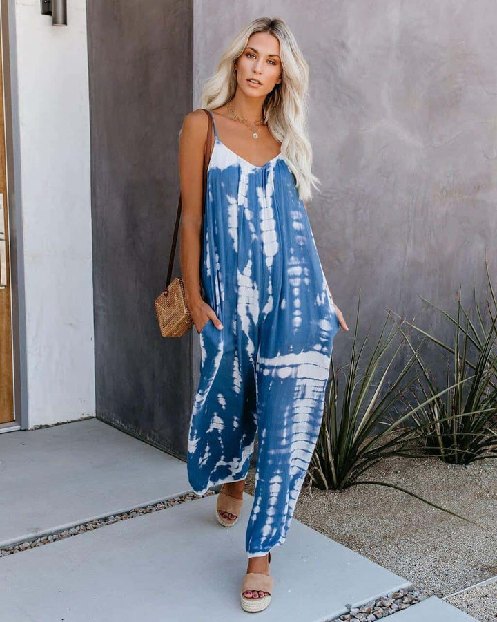 ARIA | Stylischer Tie-Dye Overall für Damen