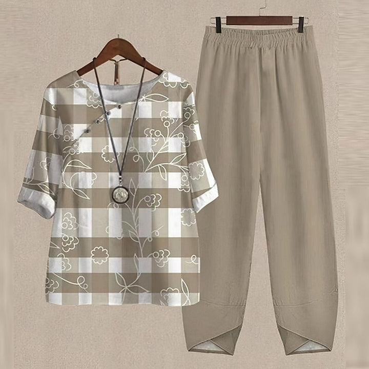 Kyra | Zweiteiliges Vintage-Set im klassischen Stil