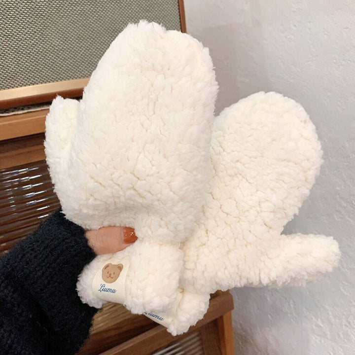 Teddy | Flauschiger Handwärmer für kalte Tage mit wärmender Innenseite