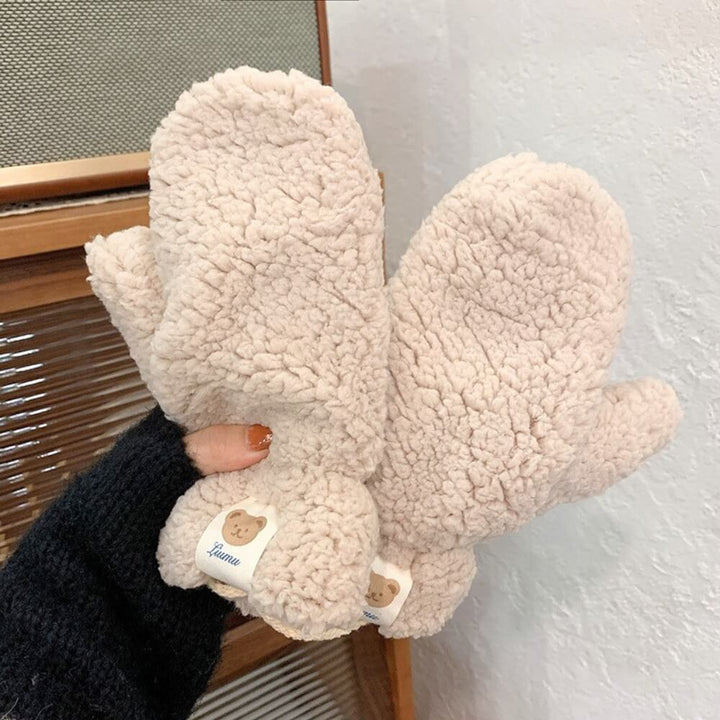 Teddy | Flauschiger Handwärmer für kalte Tage mit wärmender Innenseite