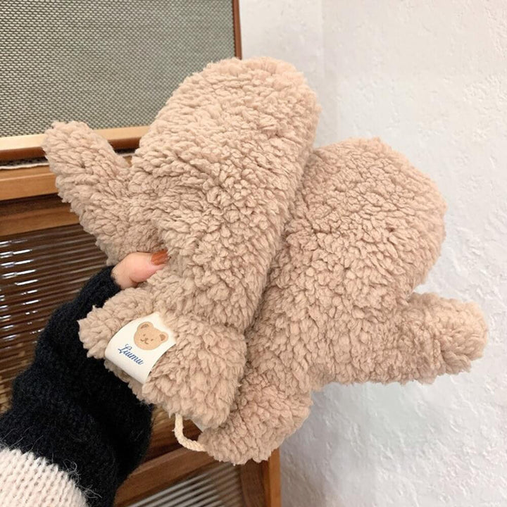Teddy | Flauschiger Handwärmer für kalte Tage mit wärmender Innenseite