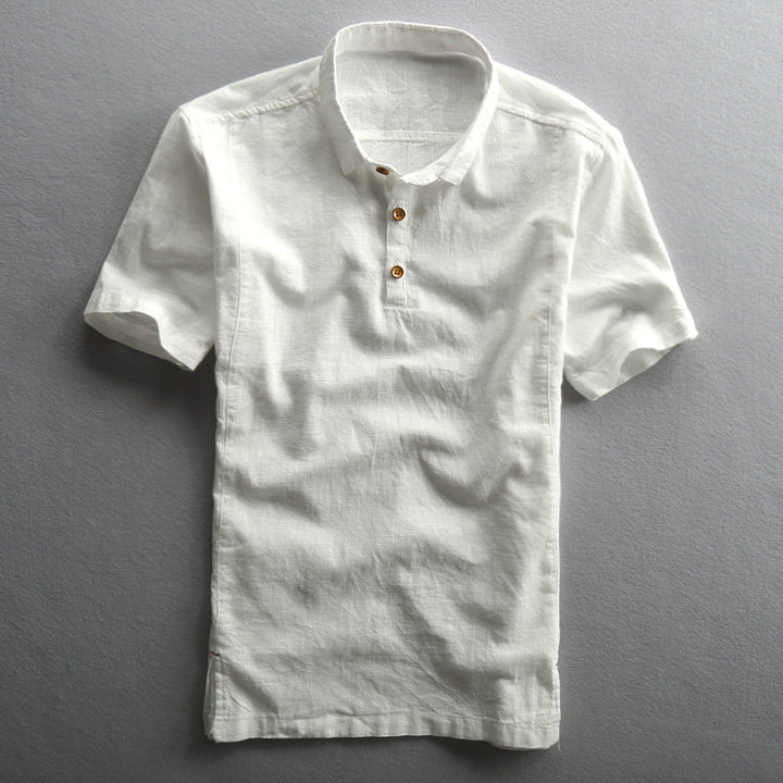 Theodore Willow | Leinenhemd mit Muster