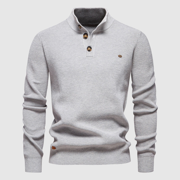Tom Rains Classic Summit Pullover mit Strukturmuster